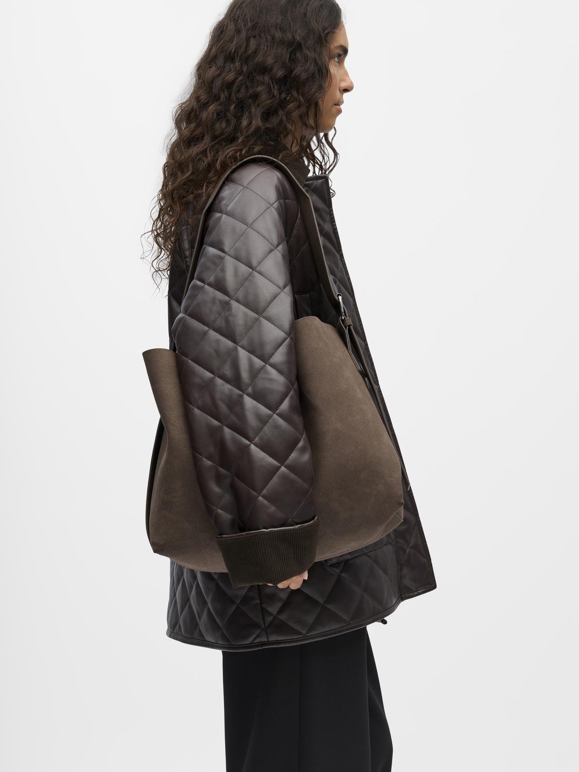 OBJGAEL Bag - Seal Brown - VERO MODA & VILA Bergvik